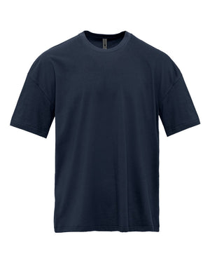 Next Level 7200 Unisex Heavyweight Tee in Midnight Navy — supplier front view