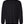 Next Level 7211 Unisex Heavyweight Long Sleeve Tee in Black — supplier front view