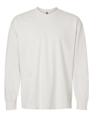 Next Level 7211 Unisex Heavyweight Long Sleeve Tee in Bone — supplier front view