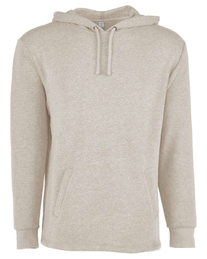 Next Level 9300 Unisex Malibu Welt Pocket Hoodie Sweatshirt in Oatmeal — supplier front view