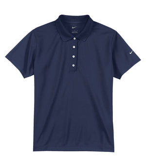 Nike 203697 women's polo in Midnight Navy, front view