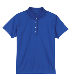 Nike 203697 women's polo in Varsity Royal, front view