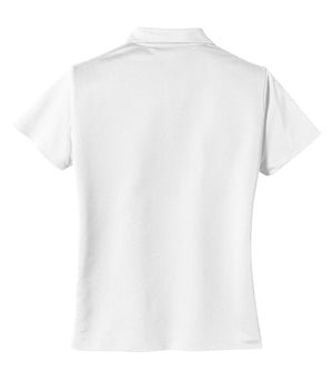 Nike 203697 women's polo in White, back view