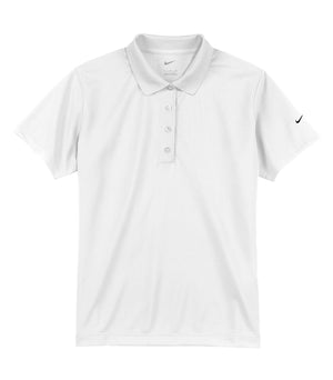 Nike 203697 women's polo in White, front view