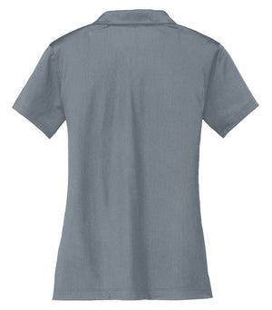 Nike 637165 women's polo in Cool Grey, back view