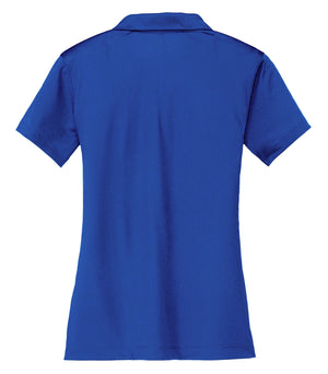 Nike 637165 women's polo in Old Royal, back view