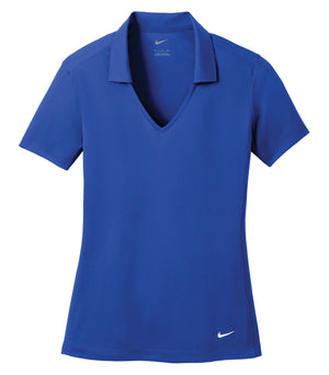 Nike 637165 women's polo in Old Royal, front view