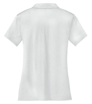 Nike 637165 women's polo in White, back view