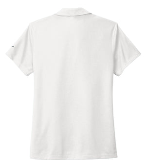 Nike NKDC1991 women's polo in White, back view