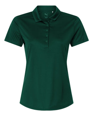 Puma Golf 629944 Womens Pure 2.0 Polo — front - Dark Myrtle