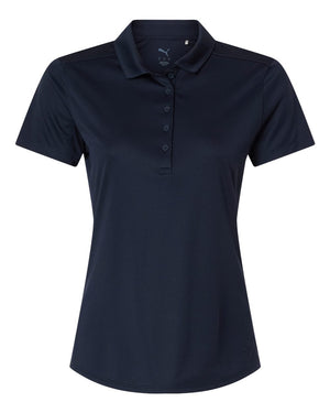 Puma Golf 629944 Womens Pure 2.0 Polo — front - Deep Navy