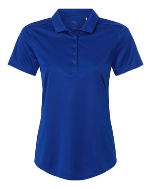 Puma Golf 629944 Womens Pure 2.0 Polo — front - Festive Royal