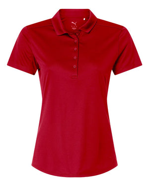 Puma Golf 629944 Womens Pure 2.0 Polo — front - Strong Red