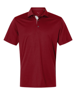 Puma Golf 629948 Men's Pure 2.0 Polo — front - Dark Crimson