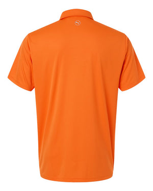Puma Golf 629948 Men's Pure 2.0 Polo — back - Rickie Orange