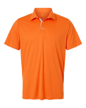 Puma Golf 629948 Men's Pure 2.0 Polo — front - Rickie Orange