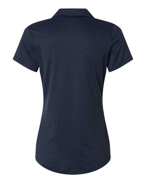 Puma Golf 631051 Womens Icon Heather Polo — back - Deep Navy Heather