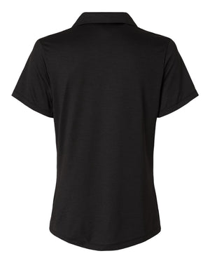 Puma Golf 631051 Womens Icon Heather Polo — back - Puma Black Heather