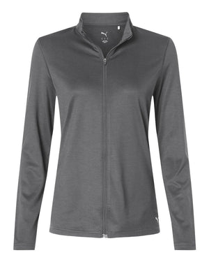 Puma Golf 631052 Women's Icon 2.0 Full-Zip — front - Slate Sky