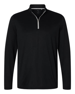 Puma Golf 631059 Men's Icon 2.0 Quarter-Zip — front - Puma Black