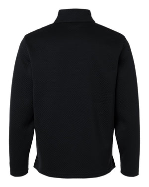 Puma Golf 638595 Men's Pebble Quarter-Zip Pullover — back - Puma Black