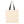 Q-Tees QTB6000 Economical Tote - Natural / Black - Back