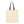 Q-Tees QTB6000 Economical Tote - Natural / Navy - Back