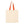 Q-Tees QTB6000 Economical Tote - Natural / Orange