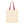 Q-Tees QTB6000 Economical Tote - Natural / Red