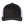 Richardson 112FP Five-Panel Trucker Cap in Black / White – front view