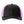 Richardson 115 Low Pro Trucker Cap in Black / Neon Pink – front view