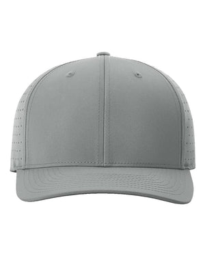 Richardson 632 Laser Perf R-Flex Cap in Charcoal – front view