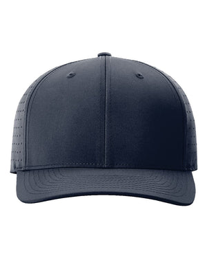 Richardson 632 Laser Perf R-Flex Cap in Navy – front view