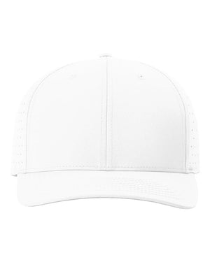 Richardson 632 Laser Perf R-Flex Cap in White – front view